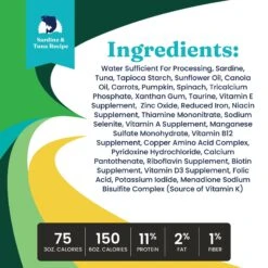 Solid Gold Five Oceans Sardines & Tuna Recipe In Gravy Grain-Free Canned Cat Food 11 Solid Gold Five Oceans Sardines & Tuna Recipe In Gravy Grain-Free Canned Cat Food -Furry Friends 99190 PT4. AC SS1800 V1543523853