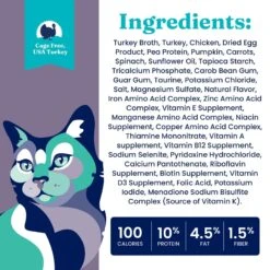 Solid Gold Wholesome Selects With Real Turkey & Pumpkin Recipe In Gravy Grain-Free Canned Cat Food 11 Solid Gold Wholesome Selects With Real Turkey & Pumpkin Recipe In Gravy Grain-Free Canned Cat Food -Furry Friends 99360 PT3. AC SS1800 V1543524459