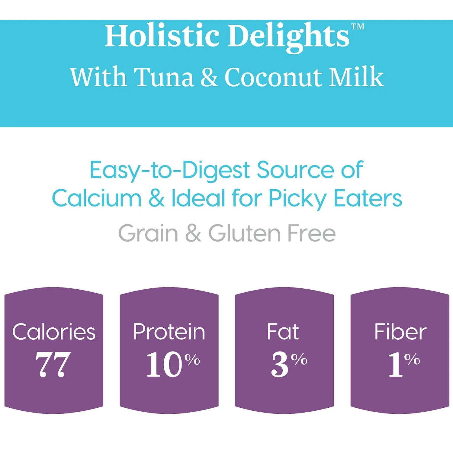 Solid Gold Holistic Delights Creamy Bisque With Tuna & Coconut Milk Grain-Free Cat Food Pouches 6 Solid Gold Holistic Delights Creamy Bisque With Tuna & Coconut Milk Grain-Free Cat Food Pouches - Image 4