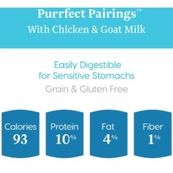 Solid Gold Purrfect Pairings Savory Mousse With Chicken & Goat Milk Grain-Free Cat Food Cups, 2.75-oz, Case Of 6 9 Solid Gold Purrfect Pairings Savory Mousse With Chicken & Goat Milk Grain-Free Cat Food Cups, 2.75-oz, Case Of 6 -Furry Friends 99384 PT2. AC SS1800 V1543527721