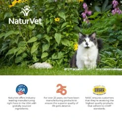 NaturVet Aller-911 Plus Antioxidants Soft Chews Allergy Supplement For Cats -Furry Friends 99408 PT8. AC SS1800 V1698693168