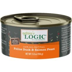 Nature's Logic Feline Duck & Salmon Recipe Grain-Free Canned Cat Food
