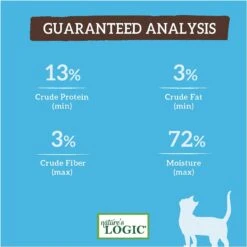 Nature's Logic Feline Sardine Feast Grain-Free Canned Cat Food -Furry Friends 99634 PT7. AC SS1800 V1617752195