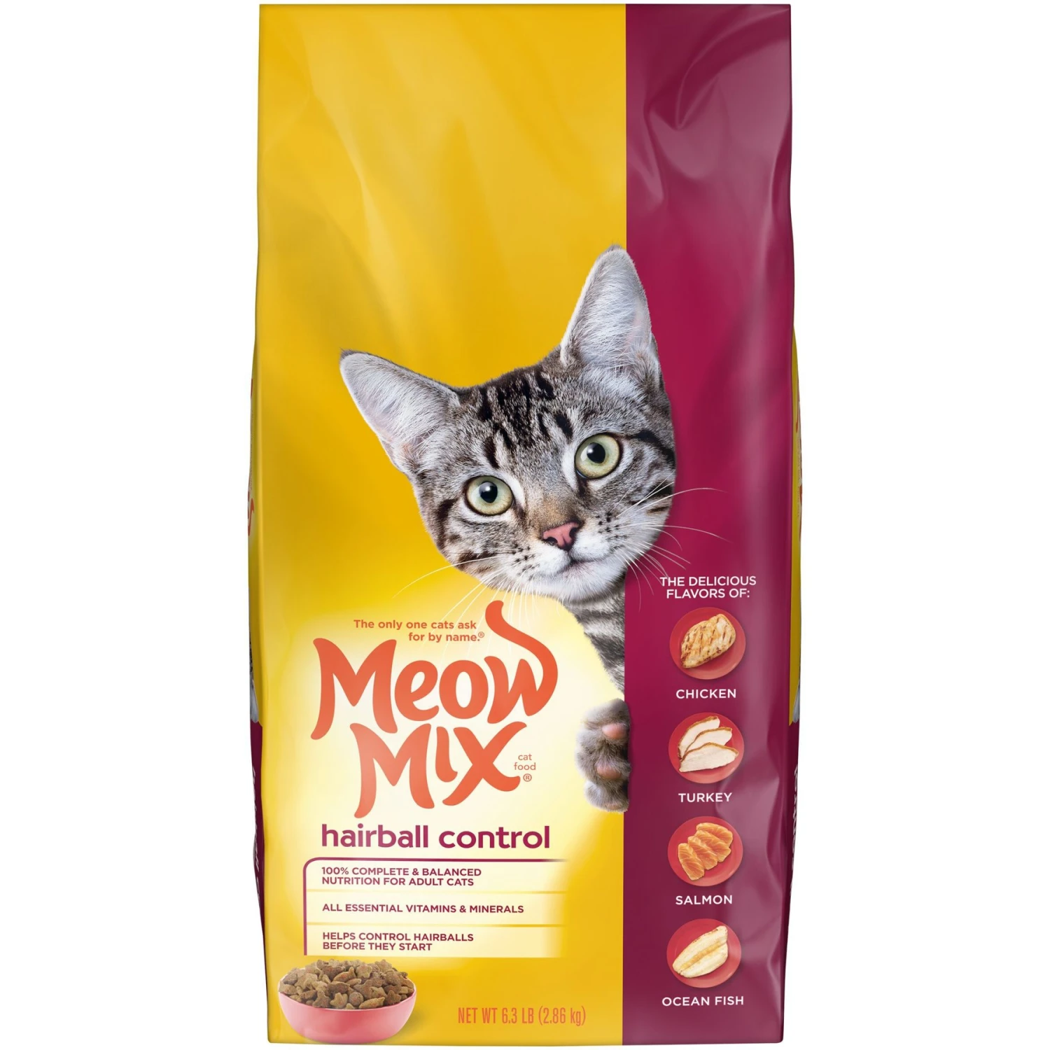 Meow Mix Hairball Control Dry Cat Food 3 Meow Mix Hairball Control Dry Cat Food