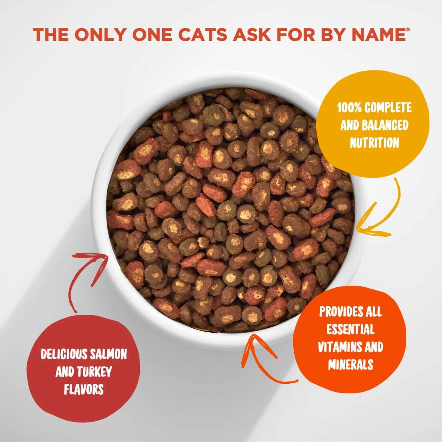 Meow Mix Tender Centers Salmon & Turkey Dry Cat Food 5 Meow Mix Tender Centers Salmon & Turkey Dry Cat Food - Image 3